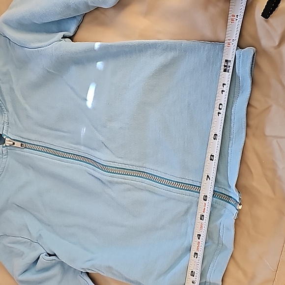 Atlantique Kids front zip hoodie size 5-6 100% Cotton Long Sleeve - Picture 5 of 16